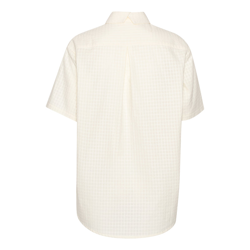 Signe oversize shirt GOTS organic cotton Delosca off white