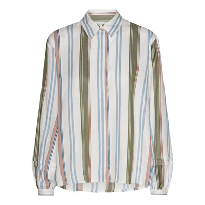 Selma shirt striped Tencel