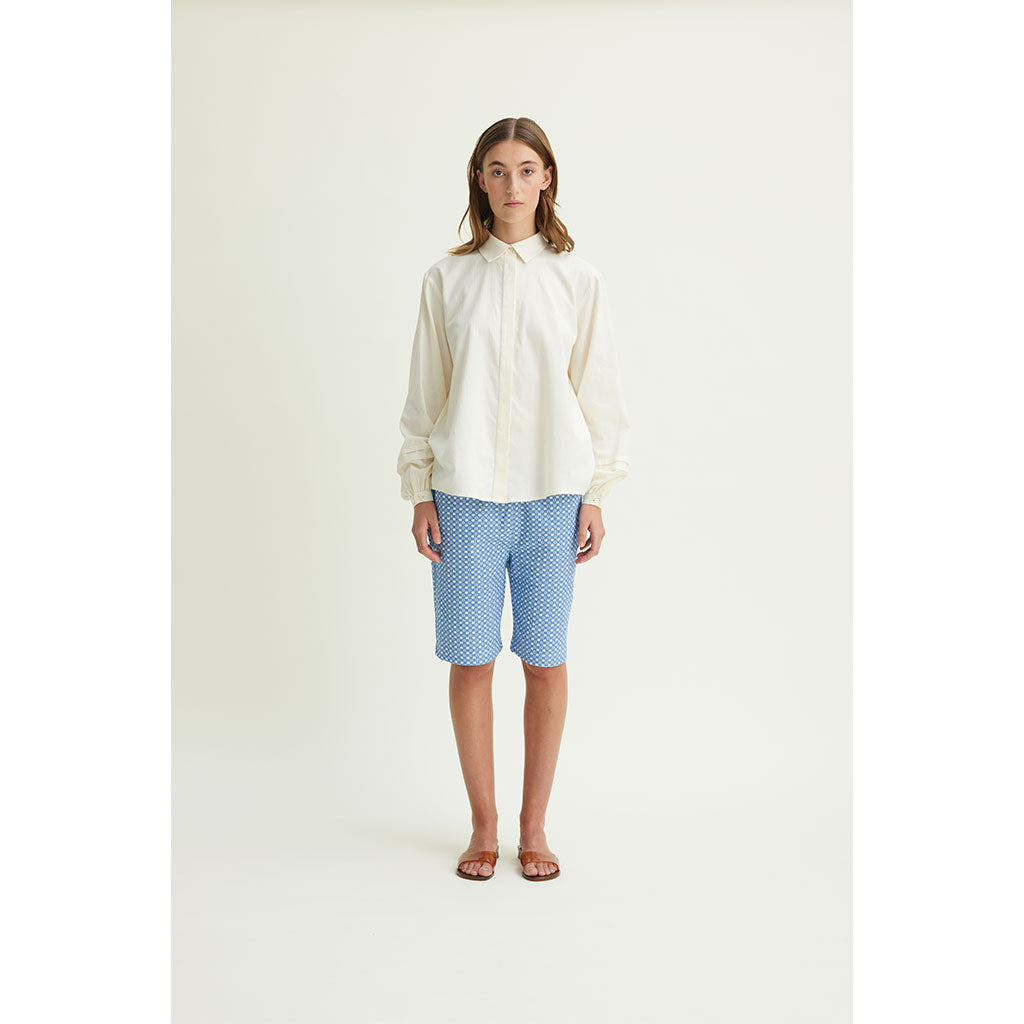 Selma shirt GOTS organic cotton off white
