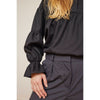 Saga shirt blouse oversize tencel shirt black