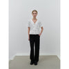 Saima GOTS organic cotton white shirt blouse