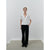 Saima GOTS organic cotton white shirt blouse