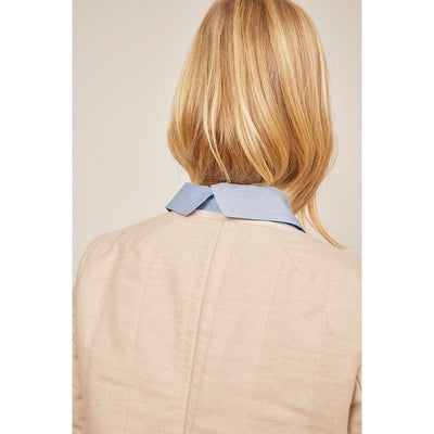 Sanne oversize tencel shirt light blue