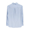 Sanne oversize shirt GOTS organic cotton light blue striped