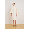 Dagma shirt dress in GOTS organic cotton. White dress with wide sleeves