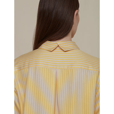 schulz-by-crowd-sanne-shirt-tencel-oversize-yellow-beige-stripe