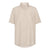 Signe oversize short sleeve Tencel shirt light beige