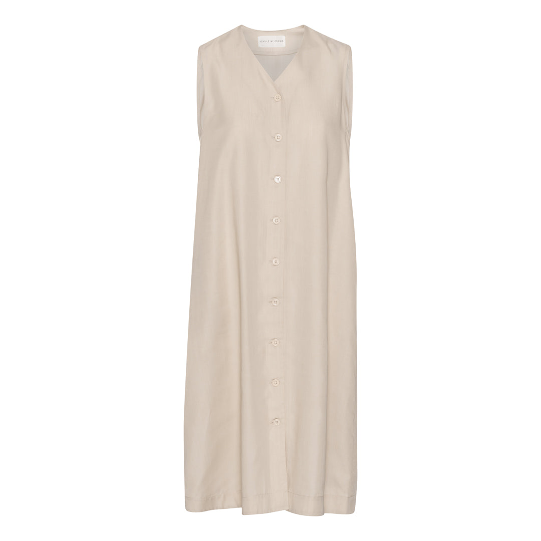Dera dress Tencel light beige
